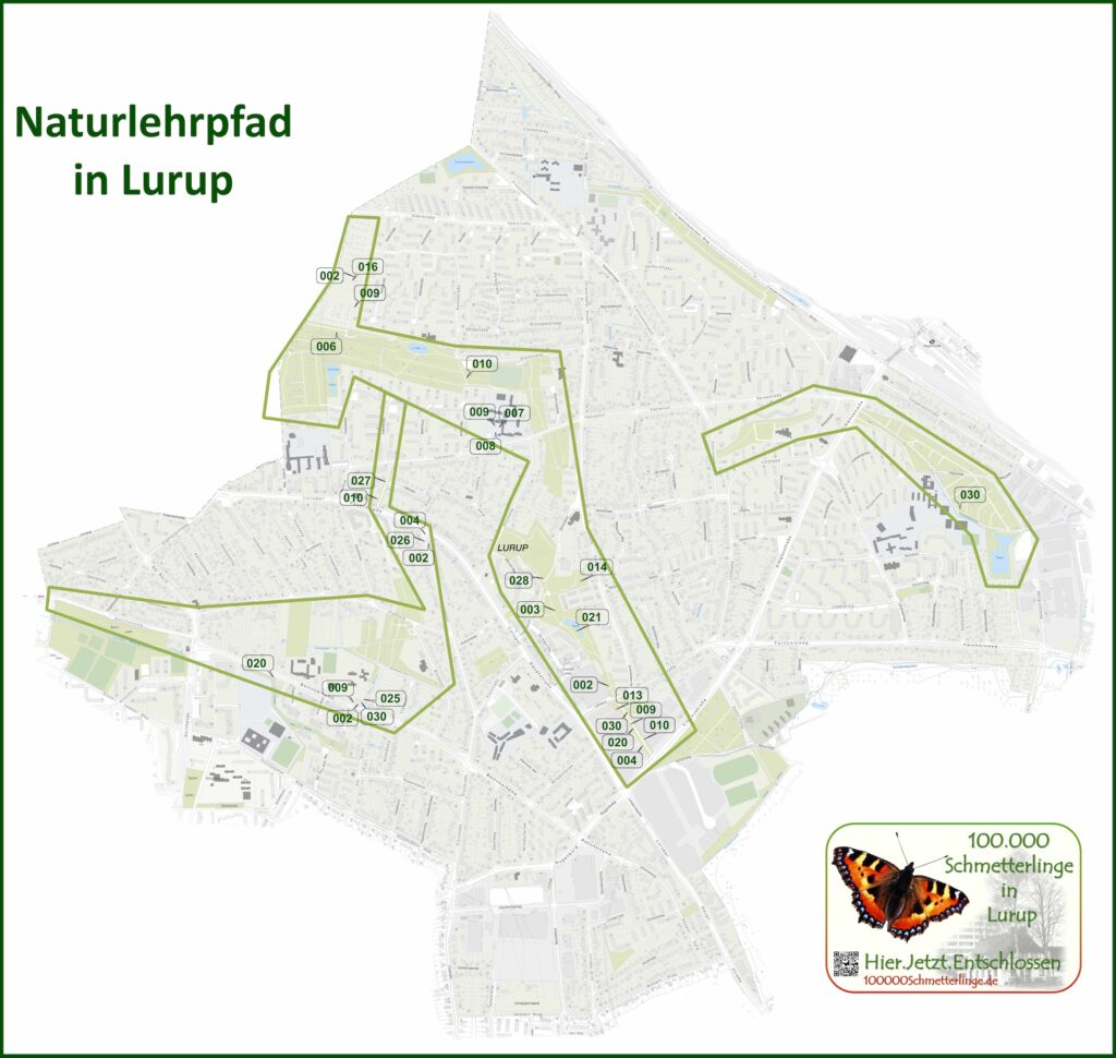 Überblick Naturlehrpfad